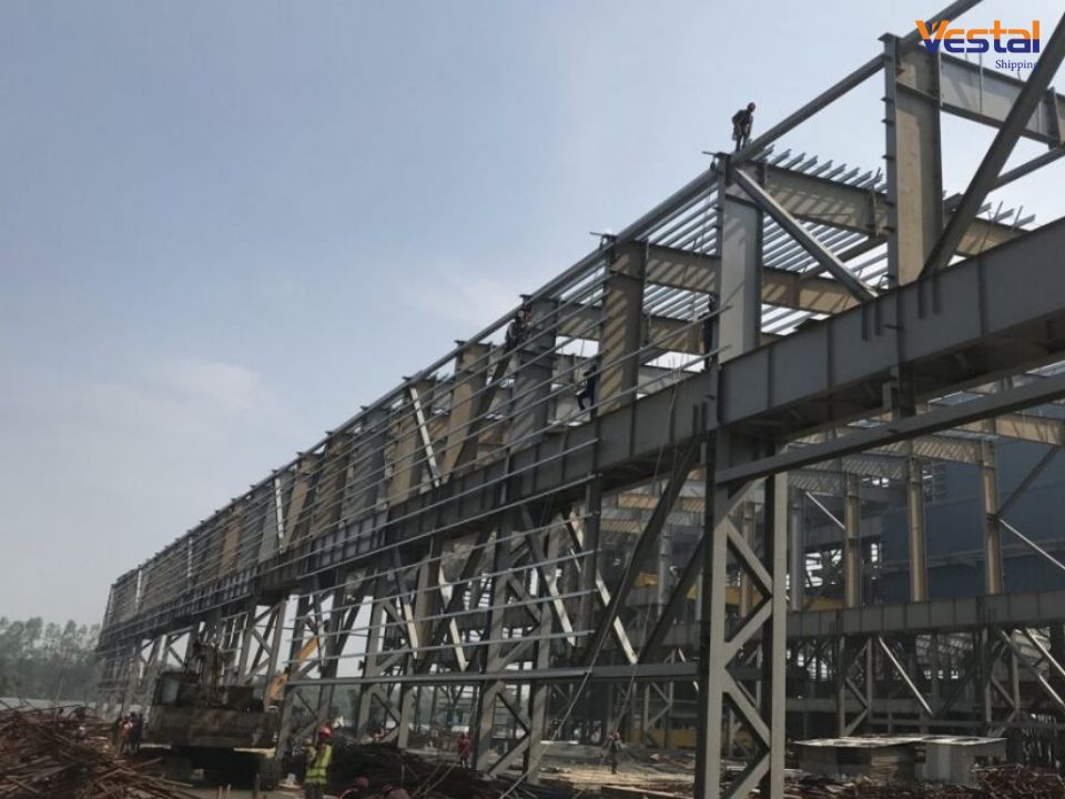 Dịch Vụ Vận Chuyển Dầm Cầu Thép Mới Nhất 2025- Vestal Shipping 2 Dầm cầu thép