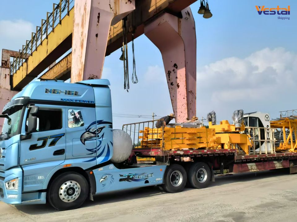 Vận chuyển cần trục tháp
